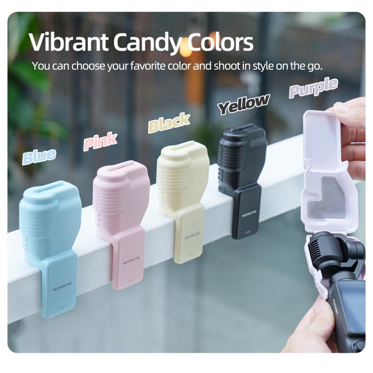 Per DJI Osmo Pocket 4 Sunnylife Colorful Gimbal Cover Protezione per fotocamera e schermo