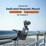Supporto magnetico multifunzionale da tavolo Sunnylife per DJI Osmo Pocket 4/3, con angolazioni regolabili., OP4-ZJ152