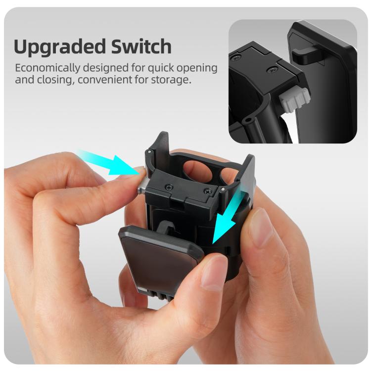 Supporto magnetico multifunzionale da tavolo Sunnylife per DJI Osmo Pocket 4/3, con angolazioni regolabili., OP4-ZJ152