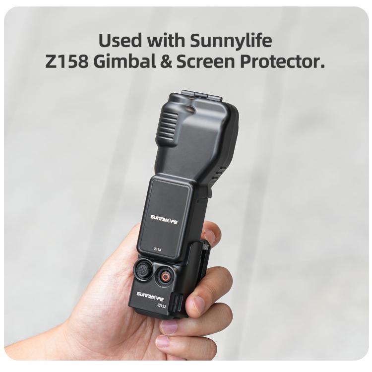 Supporto magnetico multifunzionale da tavolo Sunnylife per DJI Osmo Pocket 4/3, con angolazioni regolabili., OP4-ZJ152