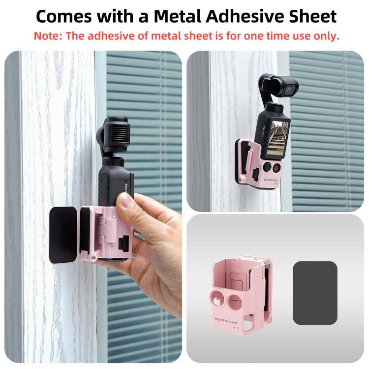 Supporto magnetico multifunzionale da tavolo Sunnylife per DJI Osmo Pocket 4/3, con angolazioni regolabili., OP4-ZJ152