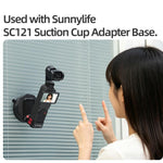 Supporto magnetico a sgancio rapido Sunnylife per DJI Osmo Pocket 4 / 3, base da tavolo, staffa in plastica, angolazione regolabile., OP4-ZJ153