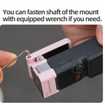 Supporto magnetico a sgancio rapido Sunnylife per DJI Osmo Pocket 4 / 3, base da tavolo, staffa in plastica, angolazione regolabile., OP4-ZJ153
