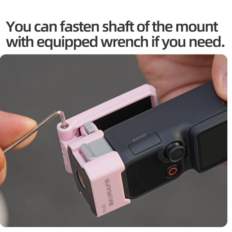 Supporto magnetico a sgancio rapido Sunnylife per DJI Osmo Pocket 4 / 3, base da tavolo, staffa in plastica, angolazione regolabile., OP4-ZJ153