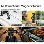 Supporto magnetico a sgancio rapido Sunnylife per DJI Osmo Pocket 4 / 3, base da tavolo, staffa in plastica, angolazione regolabile., OP4-ZJ153