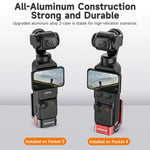 Supporto da tavolo magnetico a sgancio rapido in metallo Sunnylife per DJI Osmo Pocket 4/3, con angolazioni regolabili., OP4-ZJ154