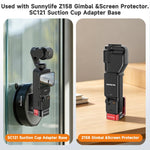 Supporto da tavolo magnetico a sgancio rapido in metallo Sunnylife per DJI Osmo Pocket 4/3, con angolazioni regolabili., OP4-ZJ154