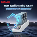Hub di ricarica tripla con display per DJI Mini 5 Pro / Mini 4 / Mini 3 Charging Butler., For DJI Mini 5 Pro