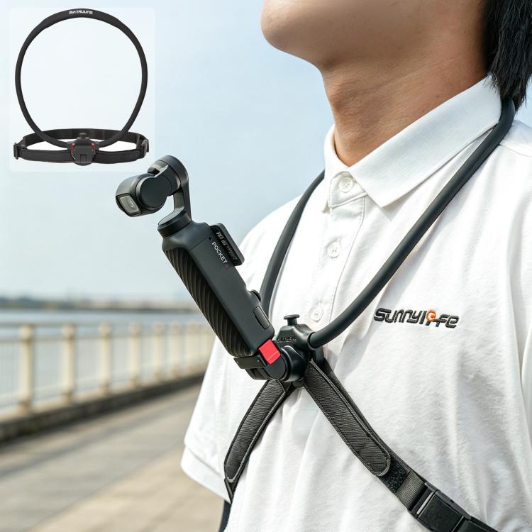 Sunnylife Neck Mount magnetico per DJI Osmo Pocket