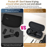 Custodia portatile per DJI Osmo Pocket 4P STARTRC, borsa per il trasporto del corpo macchina., For DJI Osmo Pocket 4P