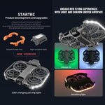 Striscia luminosa a LED colorata STARTRC per DJI Neo 2 Striscia luminosa di avvertimento per il volo notturno