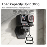 Sunnylife Magnetic Flexible Adhesive Helmet Mount Base Quick-Release Action Camera Holder For Insta360 X4 Air / X5 / Ace / Ace Pro 2 / 1, For Insta360 X4 Air / X5 / Ace / Ace Pro 2 / 1