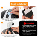 For Insta360 GO Ultra Sunnylife Magnetic Flexible Adhesive Helmet Mount Base Quick-Release Action Camera Holder, For Insta360 GO Ultra