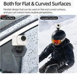 For Insta360 GO Ultra Sunnylife Magnetic Flexible Adhesive Helmet Mount Base Quick-Release Action Camera Holder, For Insta360 GO Ultra