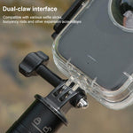 Custodia impermeabile fino a 50 metri per DJI Osmo 360 con tappo in silicone per l'obiettivo., For DJI Osmo 360