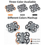 Per DJI Neo 2 Sunnylife Protezione eliche colorata Anello paraurti per eliche Copertura protettiva anti-collisione