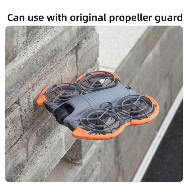 Per DJI Neo 2 Sunnylife Protezione eliche colorata Anello paraurti per eliche Copertura protettiva anti-collisione