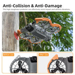 Per DJI Neo 2 Sunnylife Protezione eliche colorata Anello paraurti per eliche Copertura protettiva anti-collisione