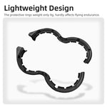 Per DJI Neo 2 Sunnylife Protezione eliche colorata Anello paraurti per eliche Copertura protettiva anti-collisione