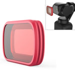 PGYTECH P-18C-016 Filtro per snorkeling rosso chiaro Professione Filtro per lenti colorate per immersione per DJI Osmo Pocket, P-18C-016