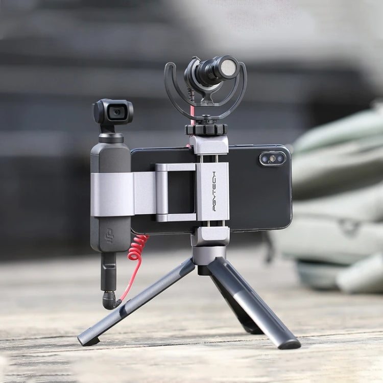 PGYTECH P-18C-029 Staffa di fissaggio per telefono cellulare in lega di alluminio+ per DJI OSMO Pocket, P-18C-029