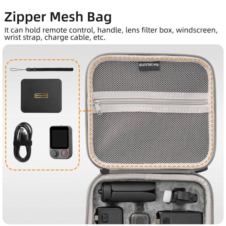 Per DJI Osmo Pocket 4P Sunnylife Mini Custodia Borsa a mano Adventure Combo Borse, For DJI Osmo Pocket 4P Adventure Combo Bags