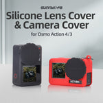 Per DJI Osmo Action 3/4 Sunnylife 2 pezzi Copri copriobiettivo fotocamera resistente ai graffi, For DJI Osmo Action 5 Pro / 4 / 3