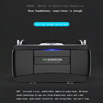VR SHINECON G06EB Virtual Reality 3D Video Glasses Suitable for 4.7 inch - 6.1 inch Smartphone with HiFi Headphones, G06EB