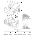 Occhiali VR Shinecon G06E per smartphone 4,7-6,1 pollici
