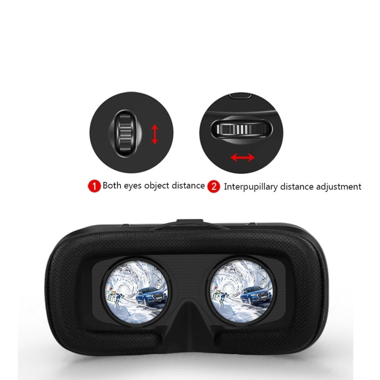 SG-G04 Occhiali video 3D universali per realtà virtuale per smartphone da 4,5 a 6 pollici, G04