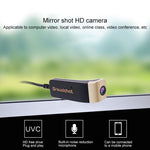 Groudchat JP1DV1 1080P HD Smart Camera Telecamera live USB per telefono cellulare per gambe di occhiali, microfono fonoassorbente e antirumore incorporato