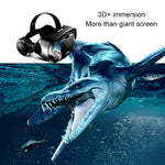 VRG Pro Version Audio Video All-in-one 3D VR Glasses for Cell Phone, without Blu-ray Coated Lenses