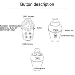Controller Bluetooth Mini R1 per smartphone iOS e Android