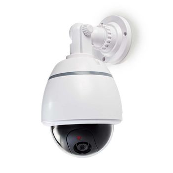 Dummy Security Camera | Dome | Battery Powered | Indoor | White