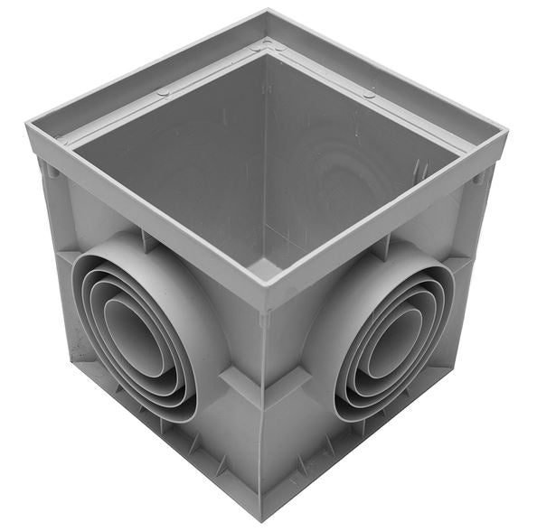 Pozzetto monolitico con coperchio PP 200x200 PC20  E1012