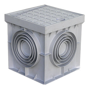 Pozzetto monolitico con coperchio PP 200x200 PC20  E1012