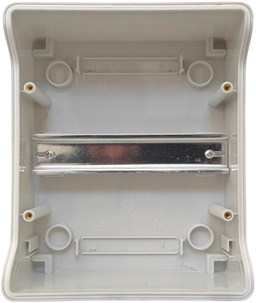 Centralino elettrico IP65 da parete 6 moduli DIN E2090