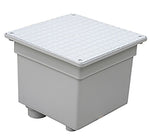 Pozzetto con coperchio per cavi elettrici PP con guarnizioni e viti 250×250 mm PC25E E3045