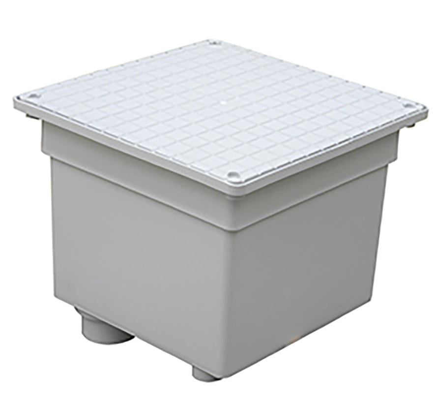 Pozzetto con coperchio per cavi elettrici PP con guarnizioni e viti 250×250 mm PC25E E3045