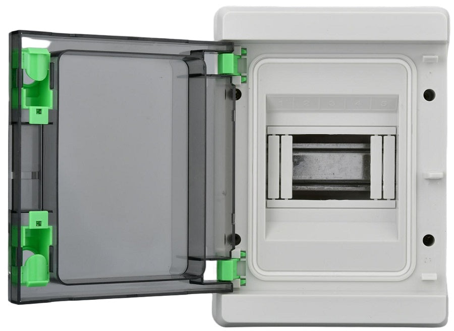 Centralino elettrico IP65 da parete 5 moduli DIN HA-5 8055598010346 E5012