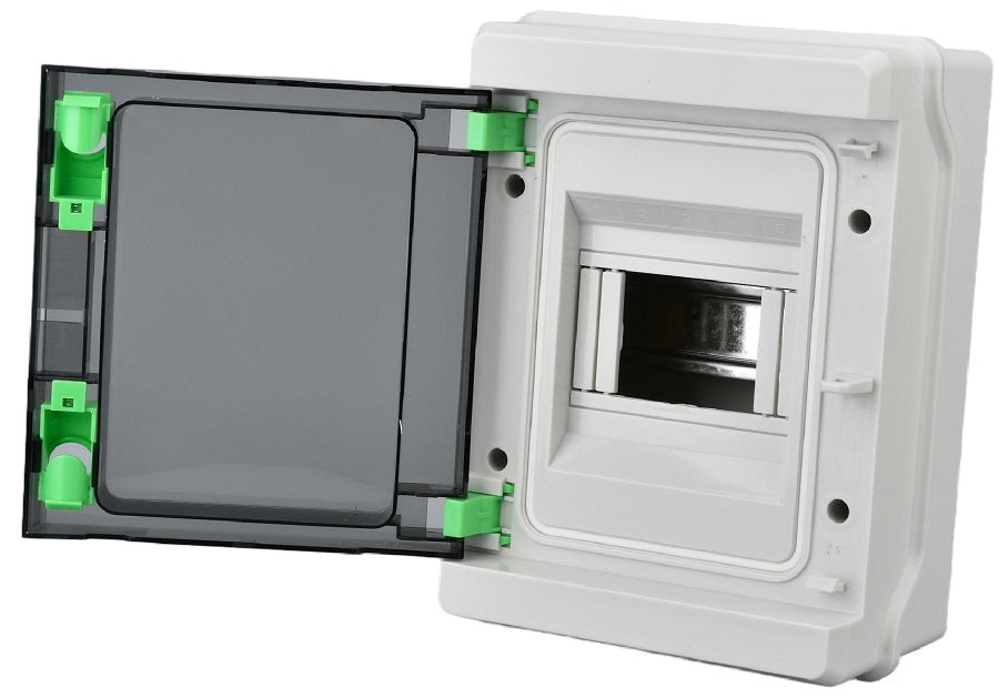 Centralino elettrico IP65 da parete 5 moduli DIN HA-5 8055598010346 E5012