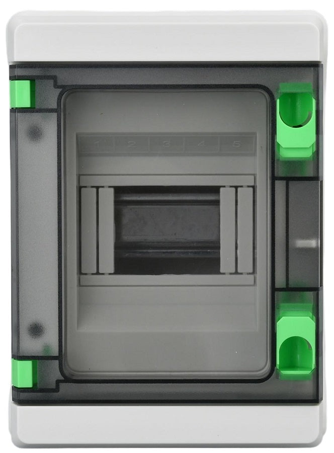 Centralino elettrico IP65 da parete 5 moduli DIN HA-5 8055598010346 E5012