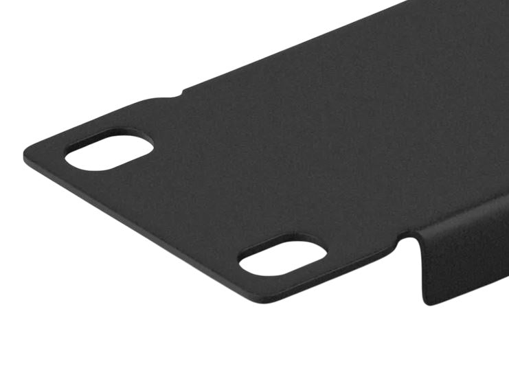 Pannello cieco per armadi rack 19'' nero 1U E5080