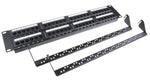 Pannello Patch UTP 48 posti RJ45 cat 6 E5070