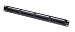 Pannello patch UTP 24 posti RJ45 Cat 6 E5090