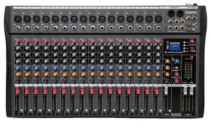 Mixer professionale 16 canali effetti DSP con Bluetooth/USB E8000