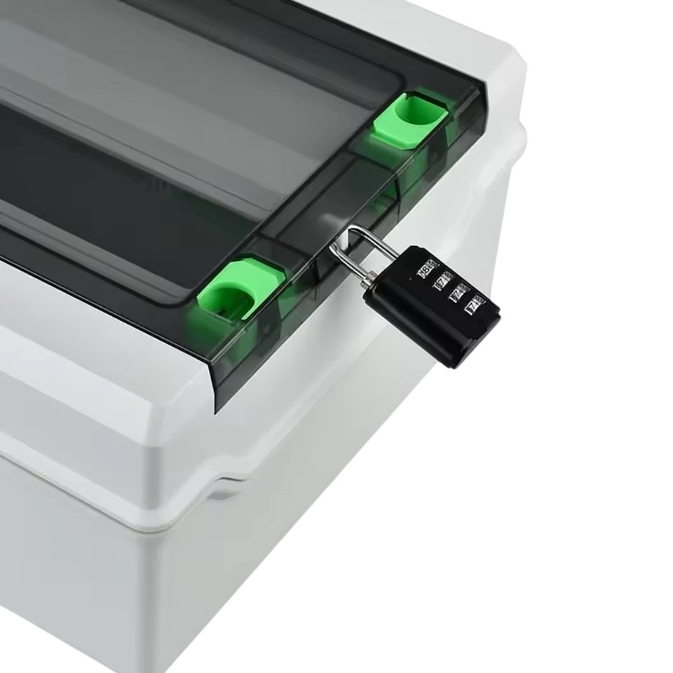 Centralino elettrico IP65 da parete 9 moduli DIN HA-9 8055598010360 E9054