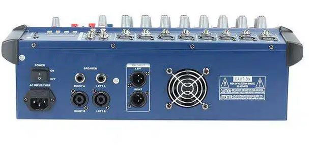 Mixer professionale 8 canali con Bluetooth/USB/SD E9090