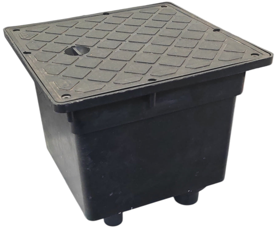 Pozzetto con coperchio per cavi elettrici PP con guarnizioni e viti 250×250 mm PC25E 1PC25E E9125