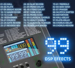 Mixer professionale 14 canali 99 effetti DSP con Bluetooth/USB E5008